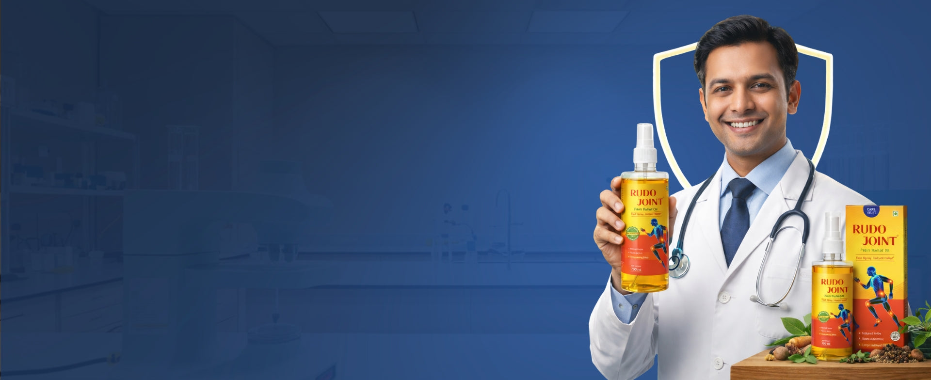 Fast Spray Instant Relief from<br> Joint and Muscular Discomfort