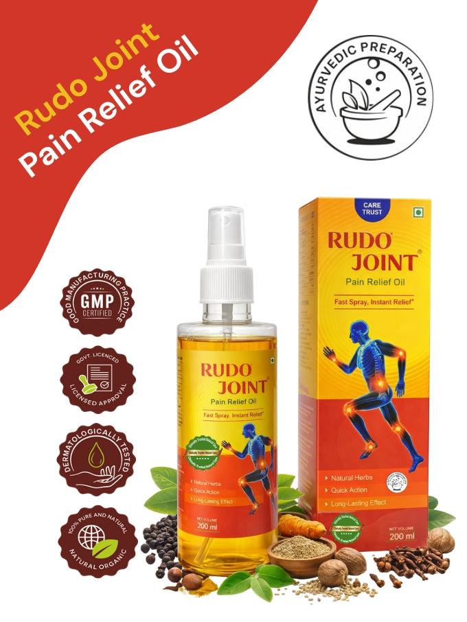 Ayurvedic Pain Relief Oil | Rudojoint - India