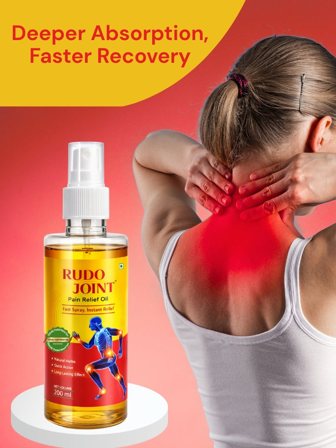 Ayurvedic Pain Relief Oil | Rudojoint - India