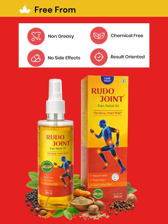 Ayurvedic Pain Relief Oil | Rudojoint - India